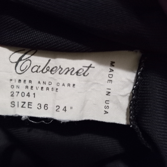 Cabernet 36 Full Black Lace Trimmed Slip - Picture 10 of 11